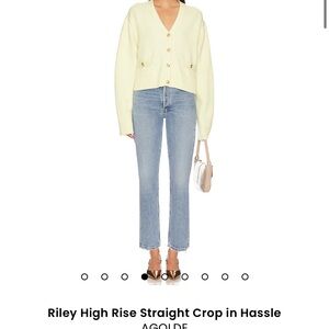 AGOLDE Women's Blue Jeans